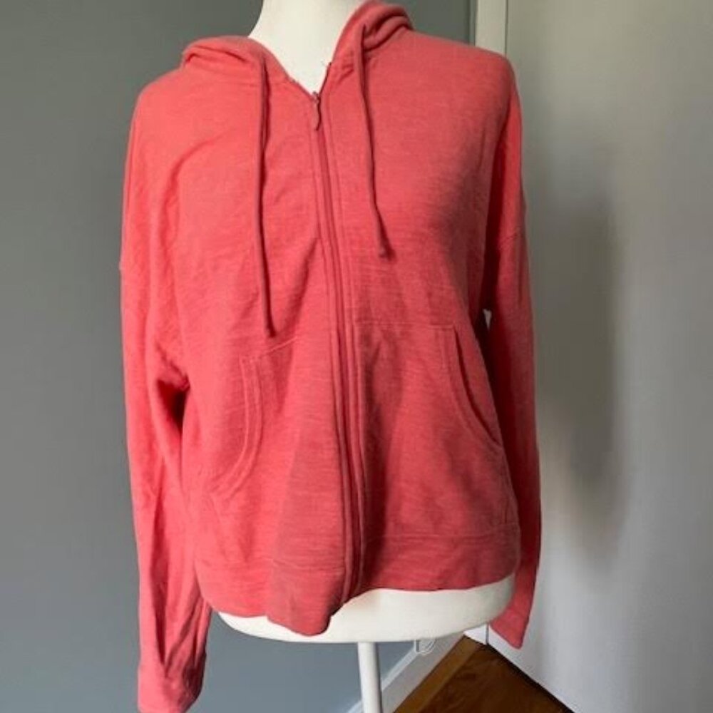 Old Navy Cropped Pink Hoodie